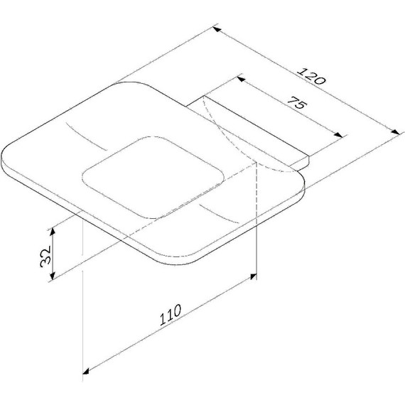 Мыльница AM.PM Inspire 2.0 A50A34222, цвет чёрный - фото, картинка 8 Мыльница AM.PM Inspire 2.0 A50A34222, цвет чёрный - фото 8