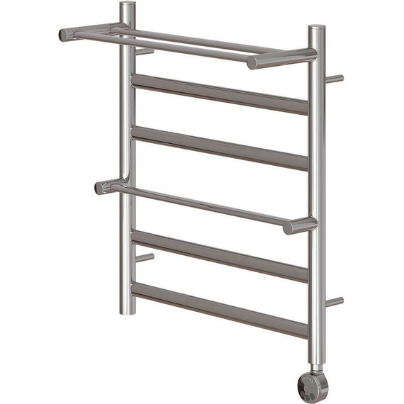 Полотенцесушитель электрический Point Артемида с полкой П4 500x600 мм PN14156PE (возможность скрытого подключения) - фото 