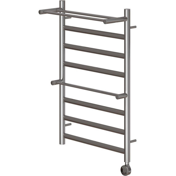 Полотенцесушитель электрический Point Артемида с полкой П6 500x800 мм PN14158PE (возможность скрытого подключения) - фото 