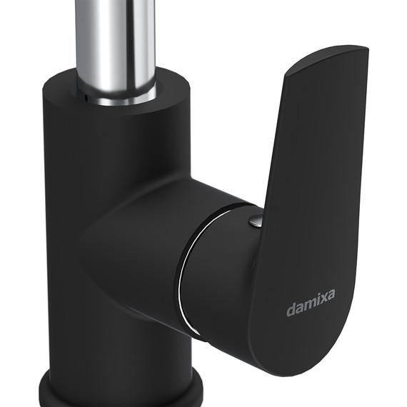 Смеситель для кухни Damixa Origin Balance 790720000, хром/чёрный, Цвет производителя: чёрный - фото 5