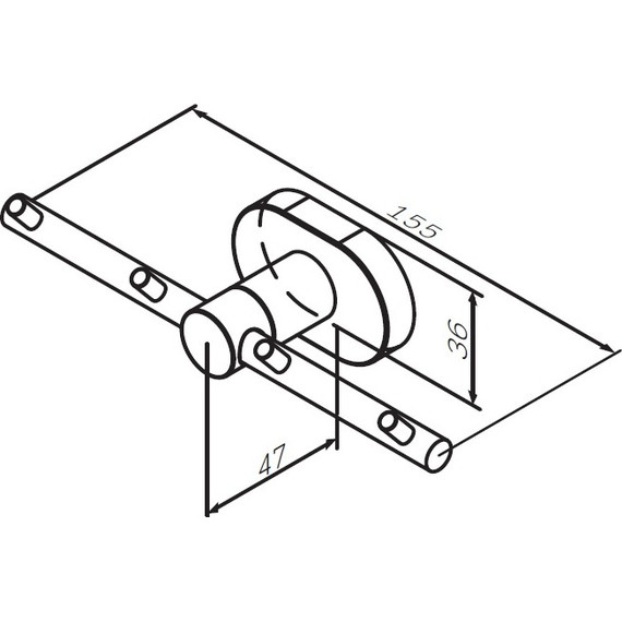 Набор крючков AM.PM Sense A7435900 - фото 8