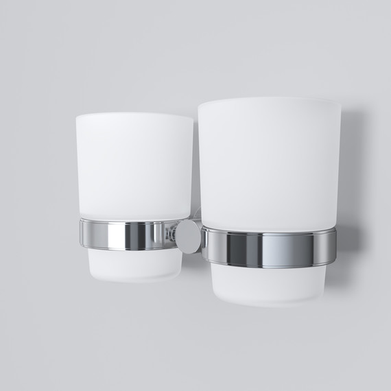 Двойной стакан для зубных щеток AM.PM Sense A74343400 - фото 5