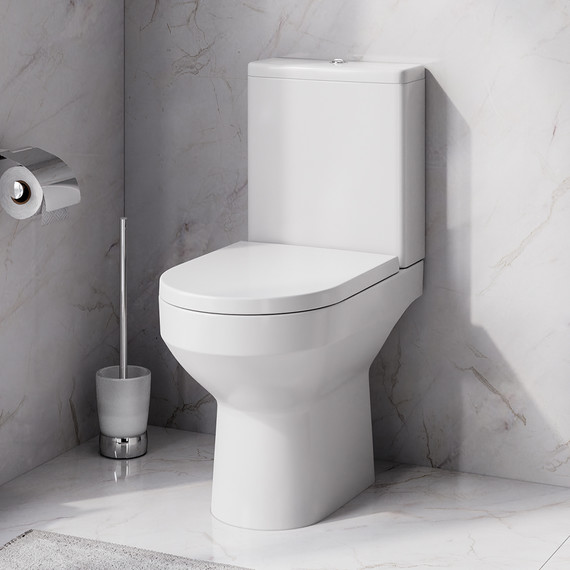 Унитаз-компакт Am.Pm Spirit V2.0 FlashClean C708600WH - фото, картинка 4 Унитаз-компакт Am.Pm Spirit V2.0 FlashClean C708600WH - фото 4