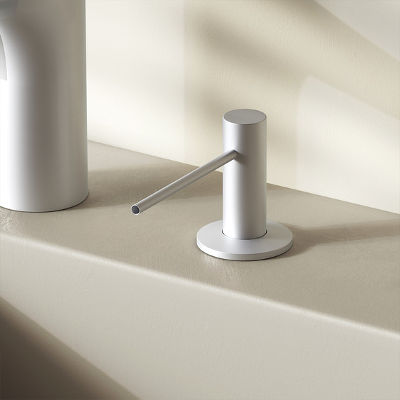 Дозатор для жидкого мыла AM.PM Gem A9037211, цвет сатин - фото 2