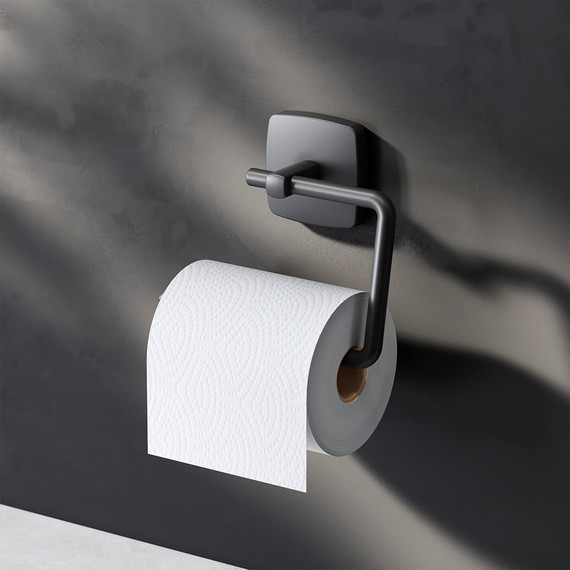 Держатель для туалетной бумаги AM.PM Gem A9034122, цвет чёрный - фото 2