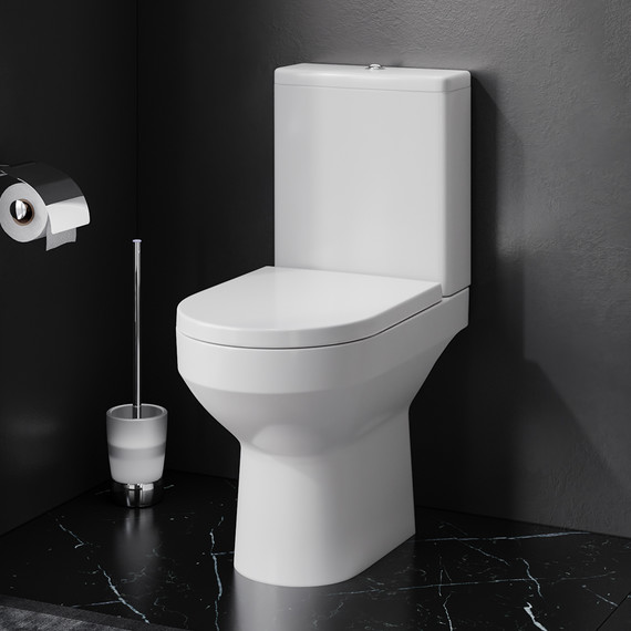 Унитаз-компакт Am.Pm Spirit V2.0 FlashClean C708600WH - фото, картинка 2 Унитаз-компакт Am.Pm Spirit V2.0 FlashClean C708600WH - фото 2