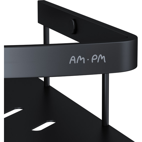 Полка угловая AM.PM Sense A7454122, цвет чёрный - фото 6