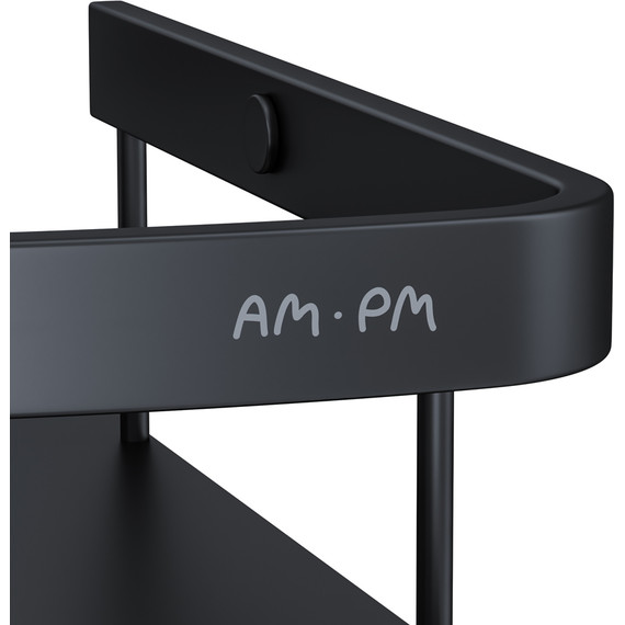 Полка угловая AM.Pm Sense A7454222, цвет чёрный - фото 6