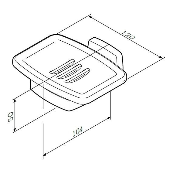 Мыльница AM.PM Gem A9034200 - фото 8