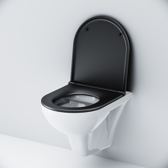 Унитаз подвесной Am.Pm GemFlashClean C901700SCmb с сиденьем микролифт - фото 7