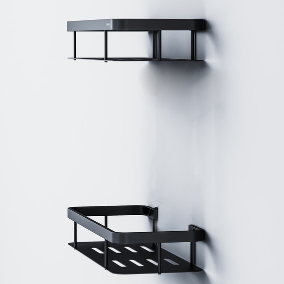 Полка AM.PM Sense A7453222, цвет чёрный - фото 4