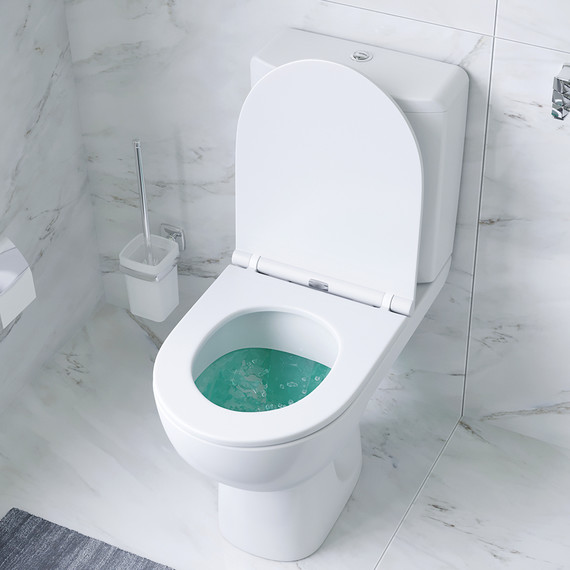 Унитаз-компакт Am.Pm Gem C908607SC с сиденьем микролифт - фото 3