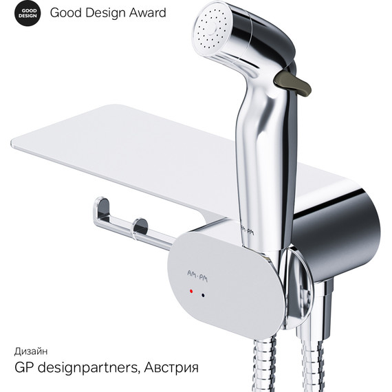 Набор для гигиенического душа Am.Pm Like F0202600 - фото, картинка 11 Набор для гигиенического душа Am.Pm Like F0202600 - фото 11