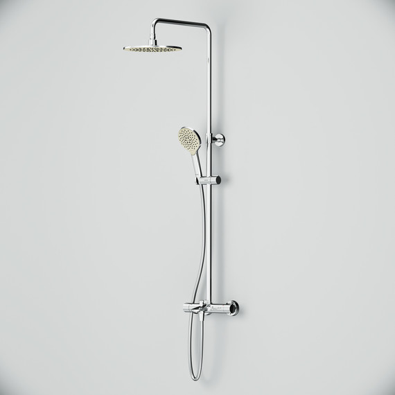 Душевая стойка с термостатом Am.Pm Like F0780564, Цвет производителя: хром - фото, картинка 10 Душевая стойка с термостатом Am.Pm Like F0780564, Цвет производителя: хром - фото 10