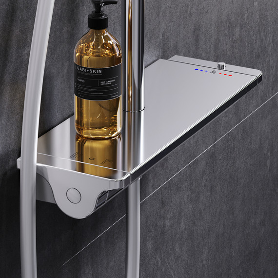 Душевая стойка с термостатом Am.Pm Spirit V2.0 F0770A400 - фото, картинка 5 Душевая стойка с термостатом Am.Pm Spirit V2.0 F0770A400 - фото 5