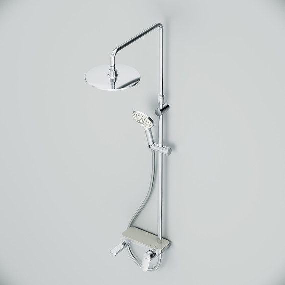 Душевая стойка Am.Pm Like F0780700, Цвет производителя: хром - фото, картинка 10 Душевая стойка Am.Pm Like F0780700, Цвет производителя: хром - фото 10