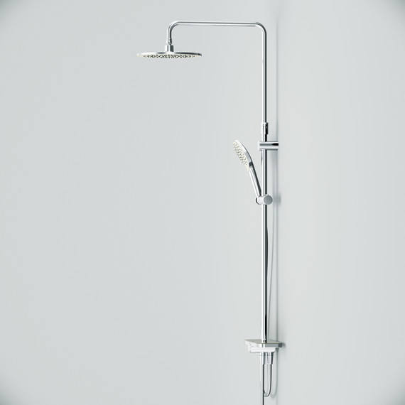 Душевая стойка Am.Pm Like F0780200, Цвет производителя: хром - фото 12