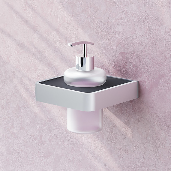 Дозатор для жидкого мыла Damixa Jupiter DA7736900, цвет чёрный - фото 2