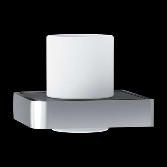 Стакан для зубных щеток Damixa Jupiter DA7734300, цвет чёрный - фото 5