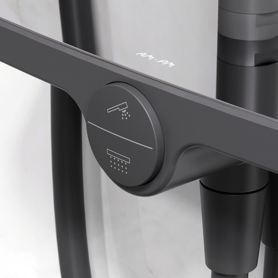 Душевая стойка Am.Pm Like F0780222, черный, Цвет производителя: чёрный - фото 7