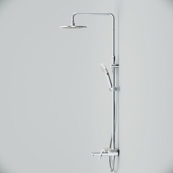 Душевая стойка Am.Pm Like F0780700, Цвет производителя: хром - фото, картинка 11 Душевая стойка Am.Pm Like F0780700, Цвет производителя: хром - фото 11