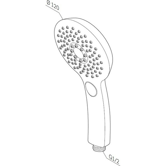 Ручной душ Am.Pm Inspire V2.0 F0250A000 - фото 4