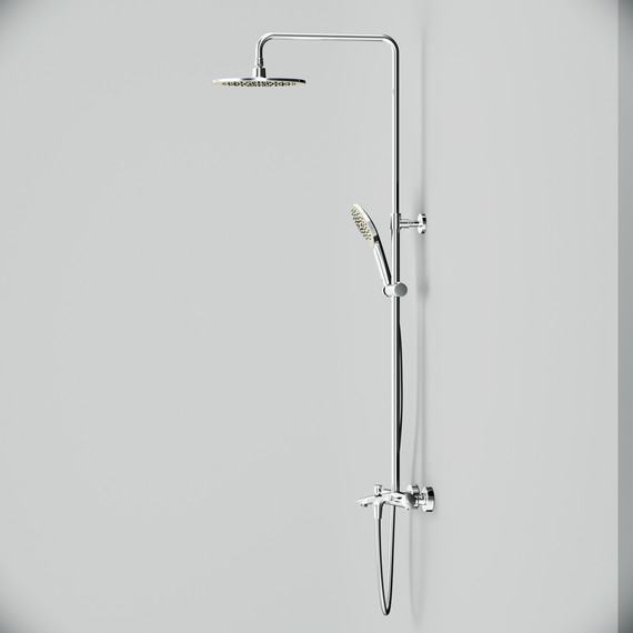 Душевая стойка с термостатом Am.Pm Like F0780564, Цвет производителя: хром - фото, картинка 12 Душевая стойка с термостатом Am.Pm Like F0780564, Цвет производителя: хром - фото 12