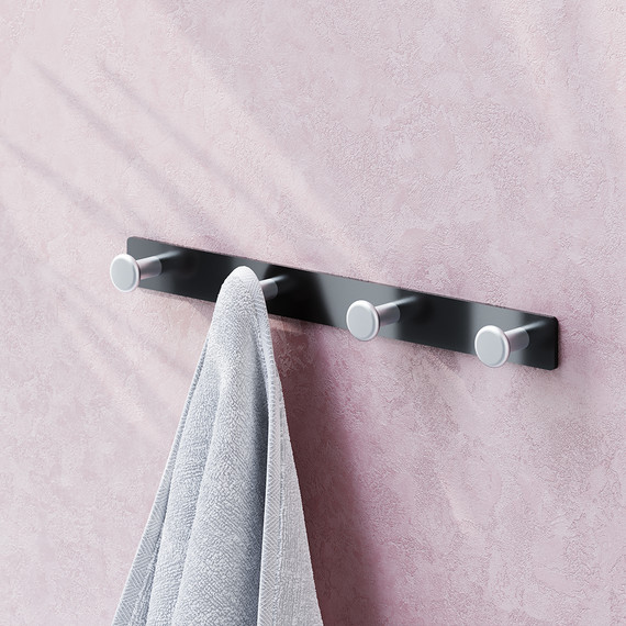 Набор крючков Damixa Jupiter DA7735900, цвет чёрный - фото 2