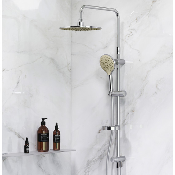 Душевая стойка Am.Pm Like F078006, Цвет производителя: хром - фото, картинка 2 Душевая стойка Am.Pm Like F078006, Цвет производителя: хром - фото 2