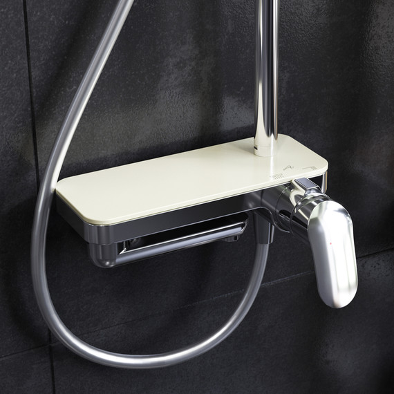 Душевая стойка Am.Pm Like F0780700, Цвет производителя: хром - фото, картинка 6 Душевая стойка Am.Pm Like F0780700, Цвет производителя: хром - фото 6