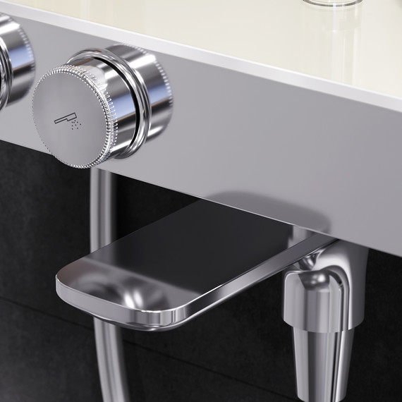 Душевая стойка с термостатом Am.Pm Inspire V2.0 F0750A500, Цвет производителя: хром - фото 7