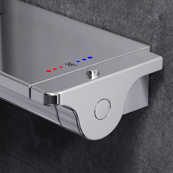 Душевая стойка с термостатом Am.Pm Spirit V2.0 F0770A400 - фото, картинка 7 Душевая стойка с термостатом Am.Pm Spirit V2.0 F0770A400 - фото 7