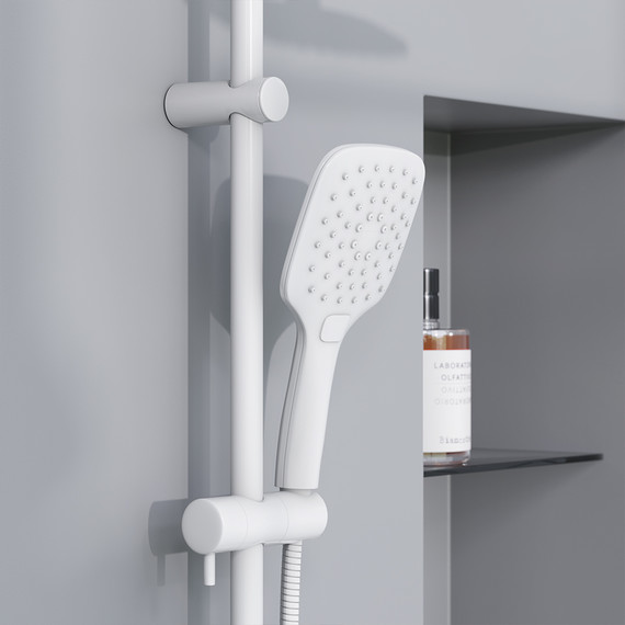 Душевая стойка Damixa Origin Evo DX978200200, белый - фото 2