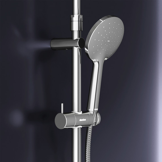 Душевая стойка с термостатом Damixa Option DX218091000 - фото, картинка 2 Душевая стойка с термостатом Damixa Option DX218091000 - фото 2