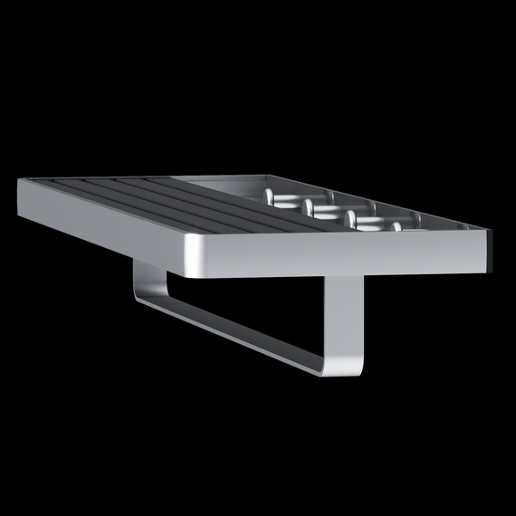 Полка для полотенец Damixa Jupiter DA7737700, цвет чёрный - фото 5