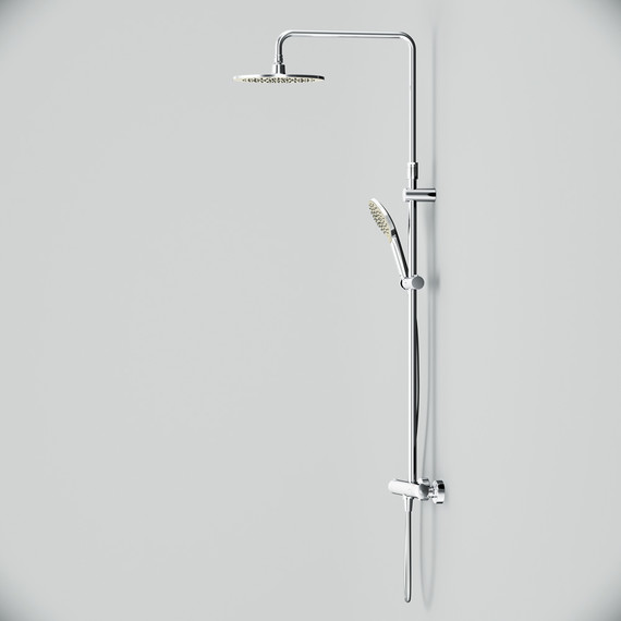 Душевая стойка с термостатом Am.Pm Like F0780464, Цвет производителя: хром - фото, картинка 11 Душевая стойка с термостатом Am.Pm Like F0780464, Цвет производителя: хром - фото 11