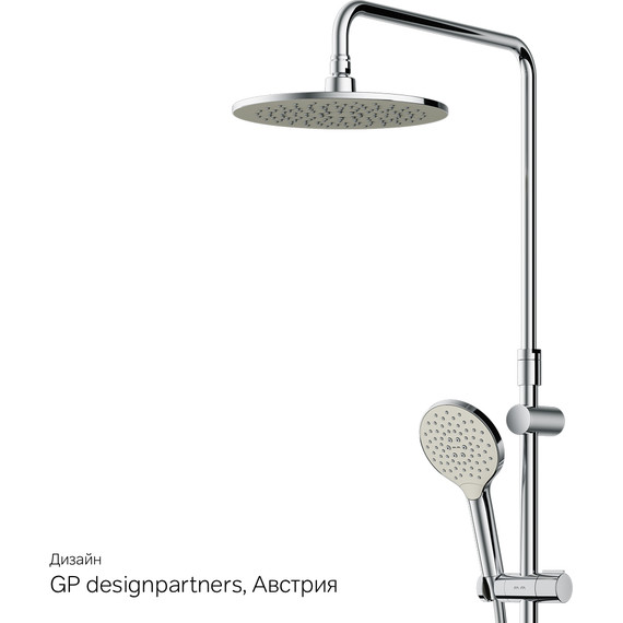 Душевая стойка Am.Pm Like F0780200, Цвет производителя: хром - фото 16