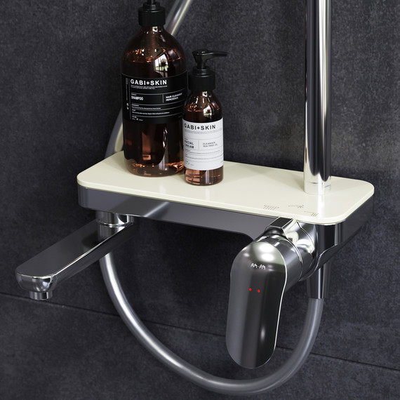 Душевая стойка Am.Pm Like F0780700, Цвет производителя: хром - фото, картинка 4 Душевая стойка Am.Pm Like F0780700, Цвет производителя: хром - фото 4