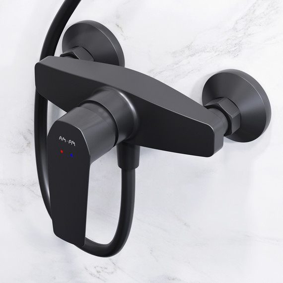 Душевая стойка Am.Pm Gem F42890A24, чёрный - фото 4