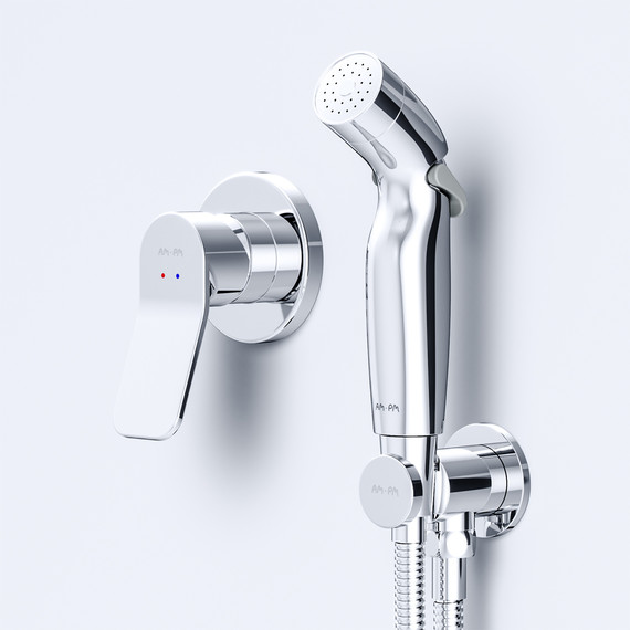 Набор для гигиенического душа Am.Pm X-Joy F40H85A00 - фото, картинка 5 Набор для гигиенического душа Am.Pm X-Joy F40H85A00 - фото 5