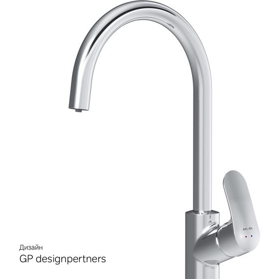 Смеситель для кухни Am.Pm Like F8007700, Цвет производителя: хром - фото 11