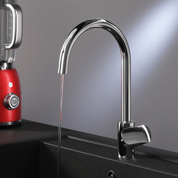 Смеситель для кухни Am.Pm Like F8007700, Цвет производителя: хром - фото 3