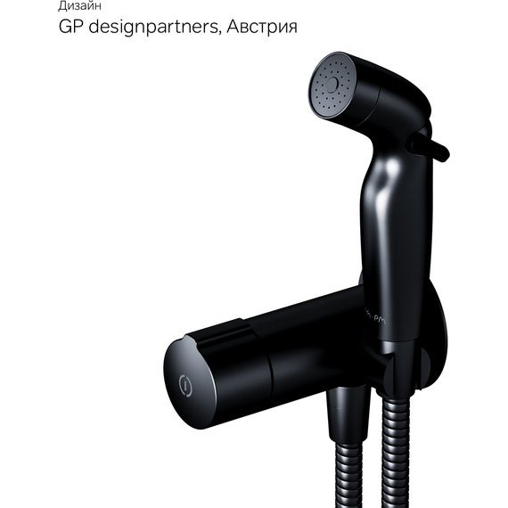 Набор для гигиенического душа Am.Pm X-Joy TouchReel F0H85A522, чёрный - фото 9