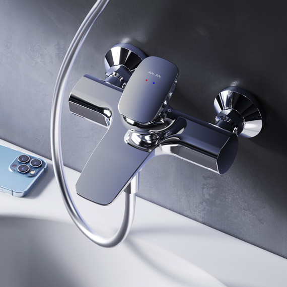 Смеситель для ванны Am.Pm Spirit V2.0 F70A10000 - фото, картинка 2 Смеситель для ванны Am.Pm Spirit V2.0 F70A10000 - фото 2