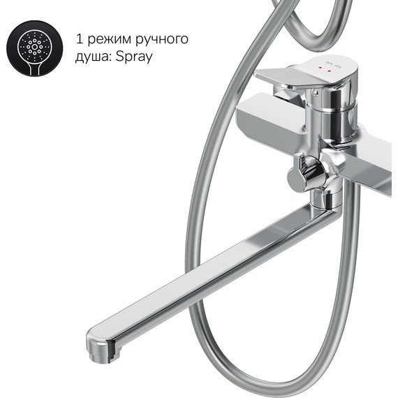 Душевая стойка Am.Pm X-Joy F40885A94 - фото 11