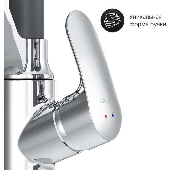 Смеситель для кухни Am.Pm Like F8007802, Цвет производителя: хром - фото 8