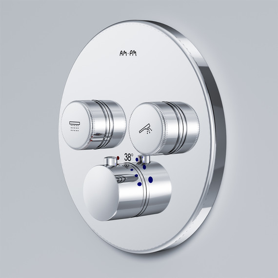 Смеситель для душа с термостатом Am.Pm Inspire V2.0 TouchReel F50A85700 - фото 5