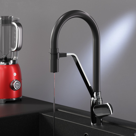 Смеситель для кухни Am.Pm Like F8007802, Цвет производителя: хром - фото 3