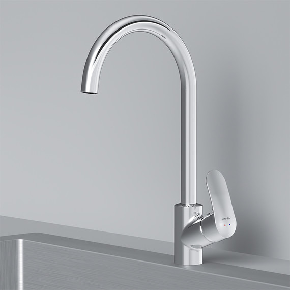 Смеситель для кухни Am.Pm Like F8007100, Цвет производителя: хром - фото 4