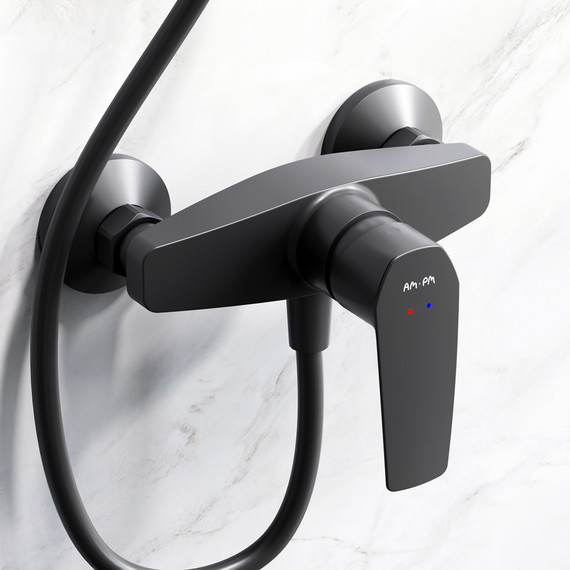 Душевая стойка Am.Pm Gem F42890A24, чёрный - фото 5